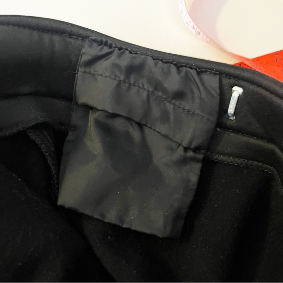 Edelweiss Skiwear Ski Stirrup Vintage 80s Wool Blend Pants Black Winter Snow - Picture 4 of 10